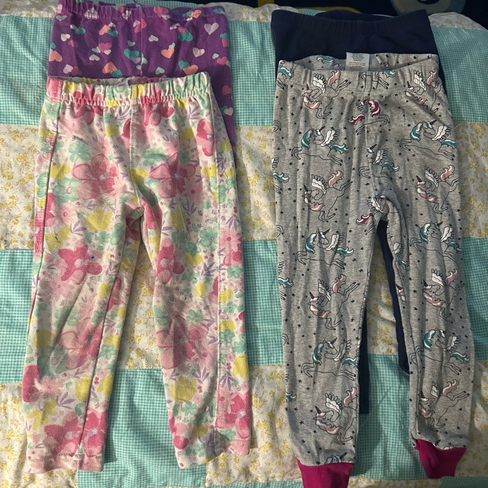 Colorful Kids' Pajama Pants Set